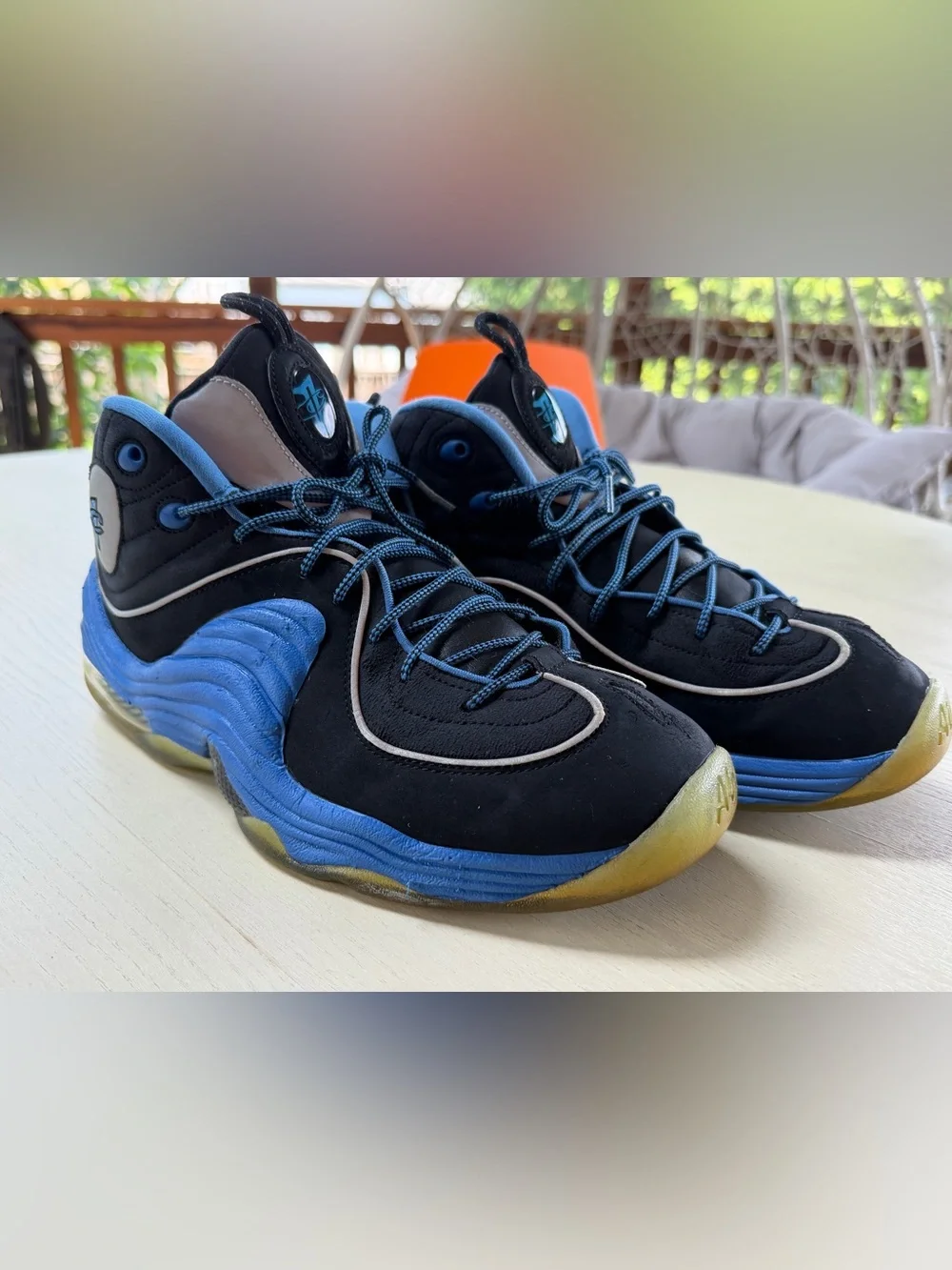 Nike Air Max Penny II Black Orlando Magic Hardaway 333886-005 Size 12